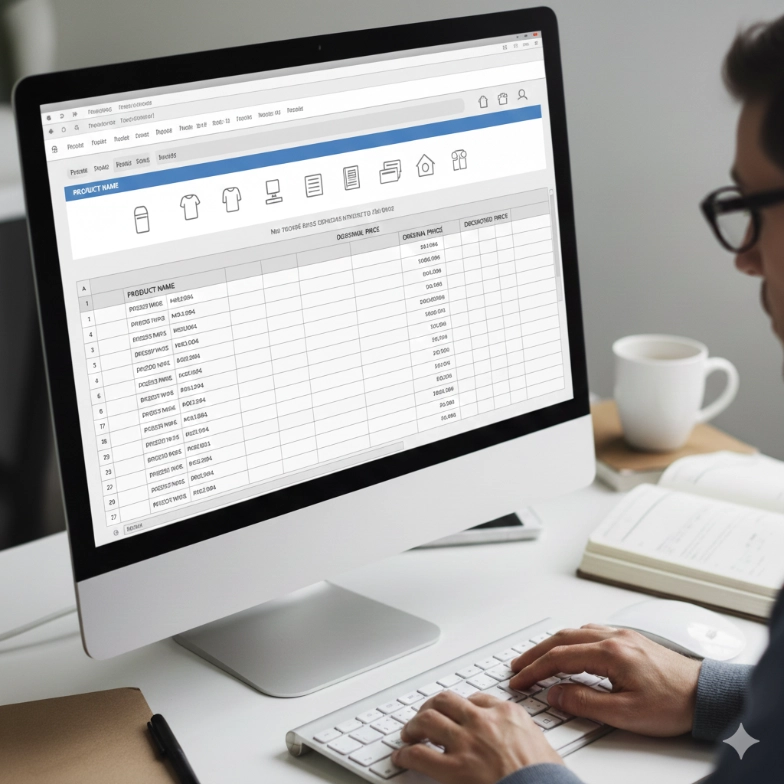 Jak hromadně nastavit slevu pro produkty, bez aplikací